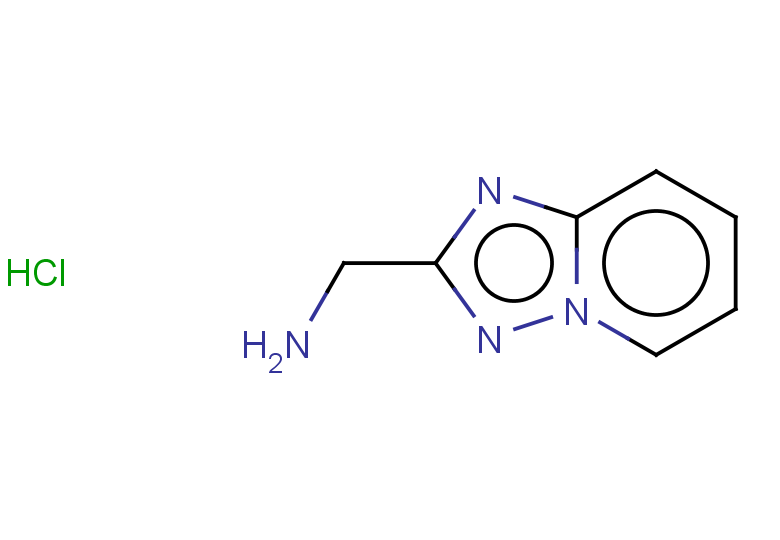 1-{[1,2,4]triazolo[1,5-a]pyridin-2-yl}methanamine hydrochloride