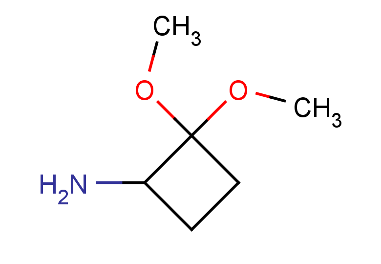 2,2-dimethoxycyclobutan-1-amine