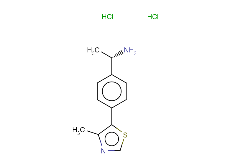 (1S)-1-[4-(4-methyl-1,3-thiazol-5-yl)phenyl]ethan-1-amine dihydrochloride