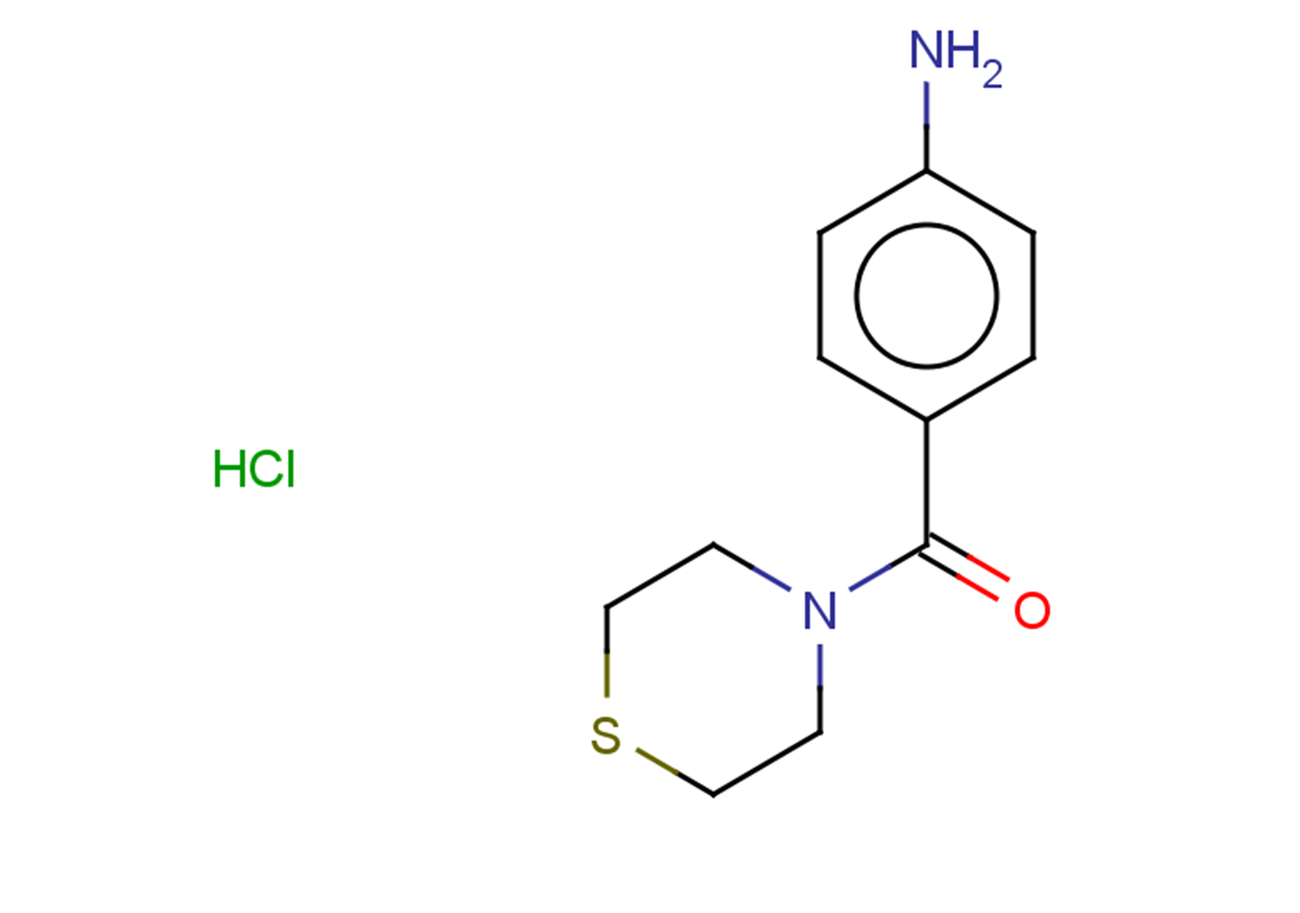 4-(thiomorpholine-4-carbonyl)aniline hydrochloride