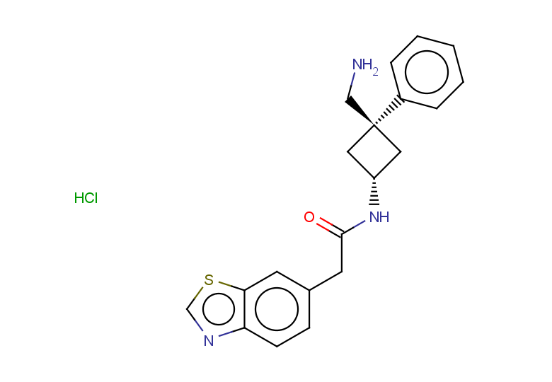 rac-2-(1,3-benzothiazol-6-yl)-N-[(1r,3r)-3-(aminomethyl)-3-phenylcyclobutyl]acetamide hydrochloride