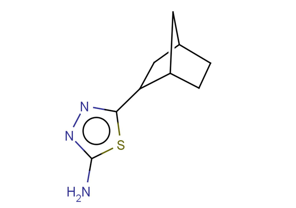 5-{bicyclo[2.2.1]heptan-2-yl}-1,3,4-thiadiazol-2-amine, Mixture of diastereomers