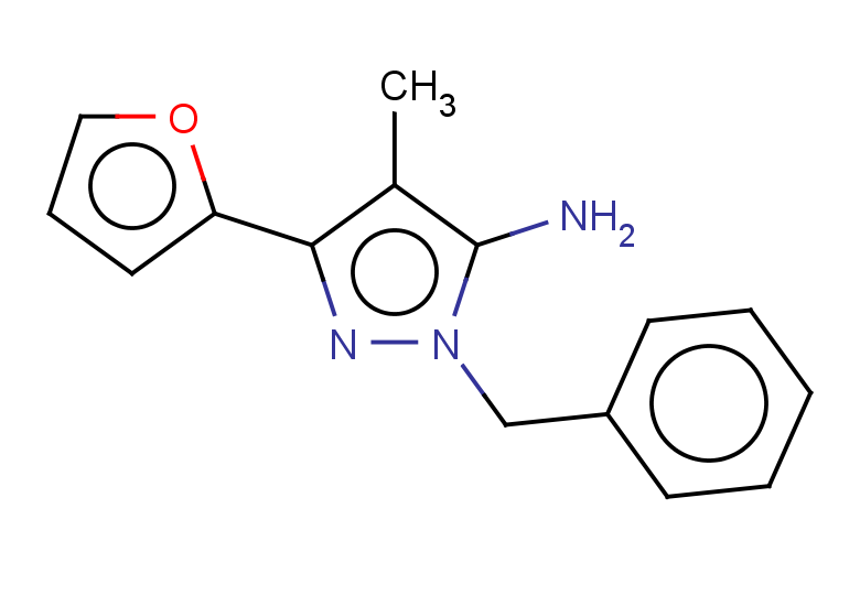 1-benzyl-3-(furan-2-yl)-4-methyl-1H-pyrazol-5-amine