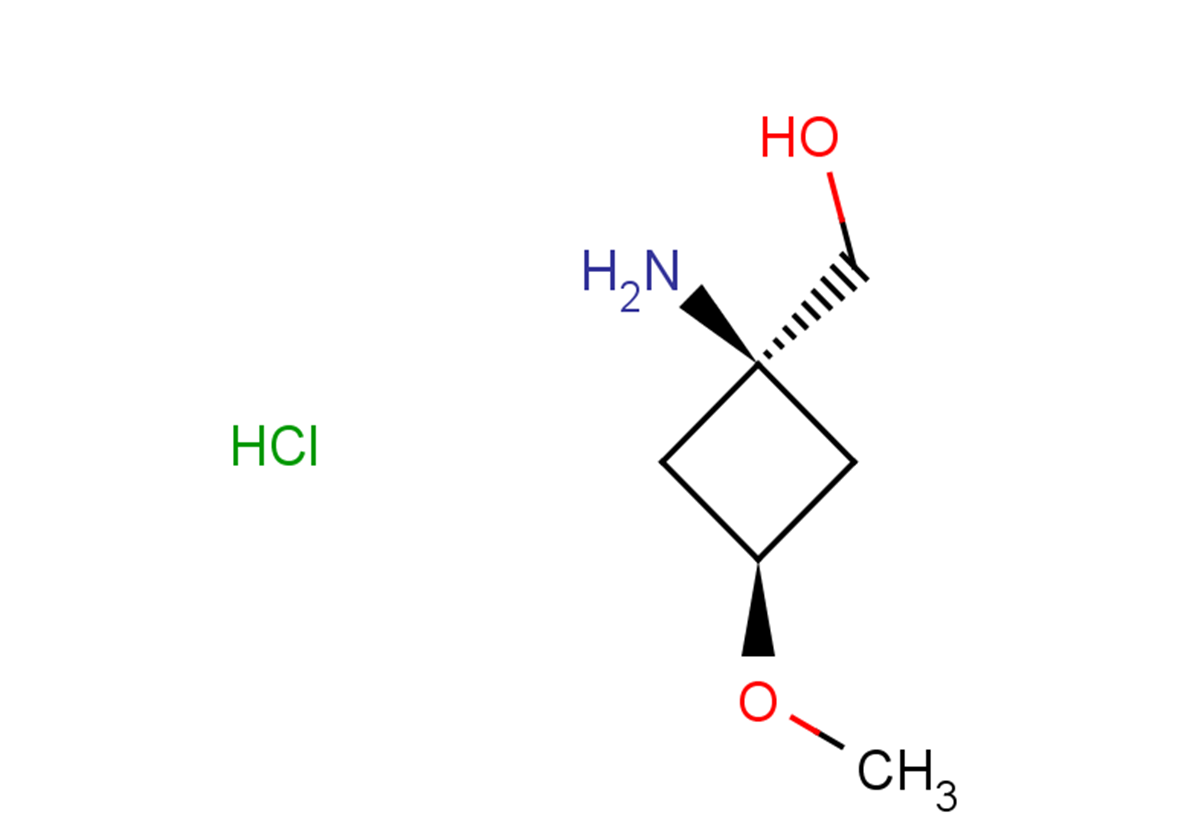 rac-[(1s,3s)-1-amino-3-methoxycyclobutyl]methanol hydrochloride, cis