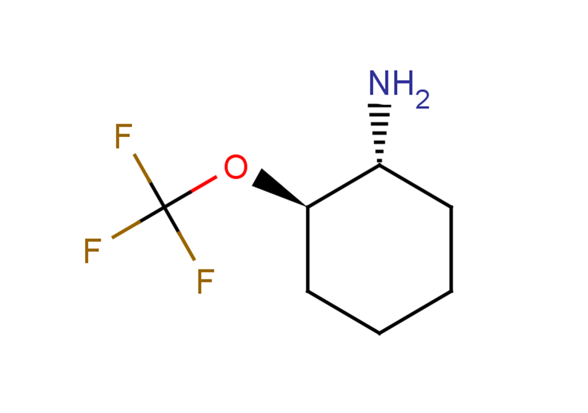 rac-(1R,2R)-2-(trifluoromethoxy)cyclohexan-1-amine, trans