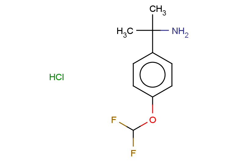 2-[4-(difluoromethoxy)phenyl]propan-2-amine hydrochloride