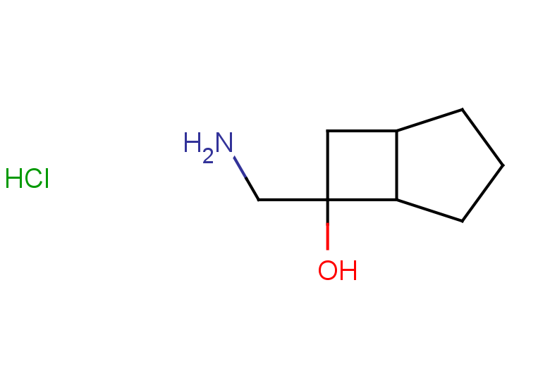 6-(aminomethyl)bicyclo[3.2.0]heptan-6-ol hydrochloride, Mixture of diastereomers