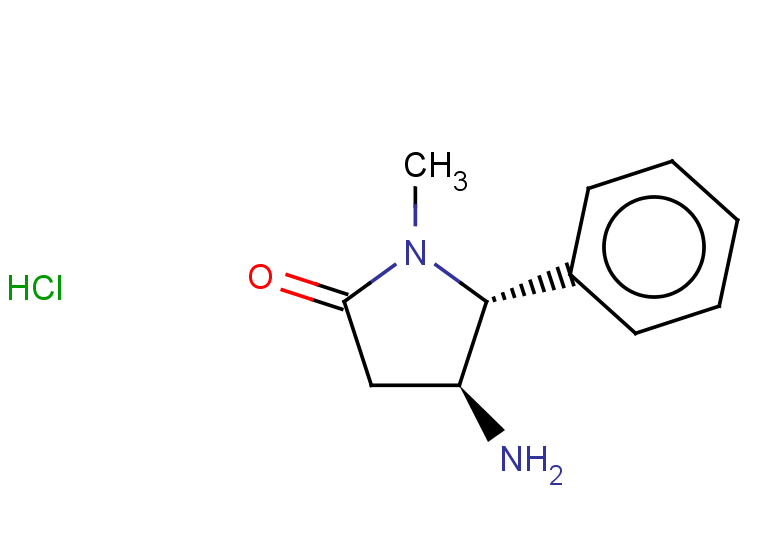 rac-(4R,5S)-4-amino-1-methyl-5-phenylpyrrolidin-2-one hydrochloride