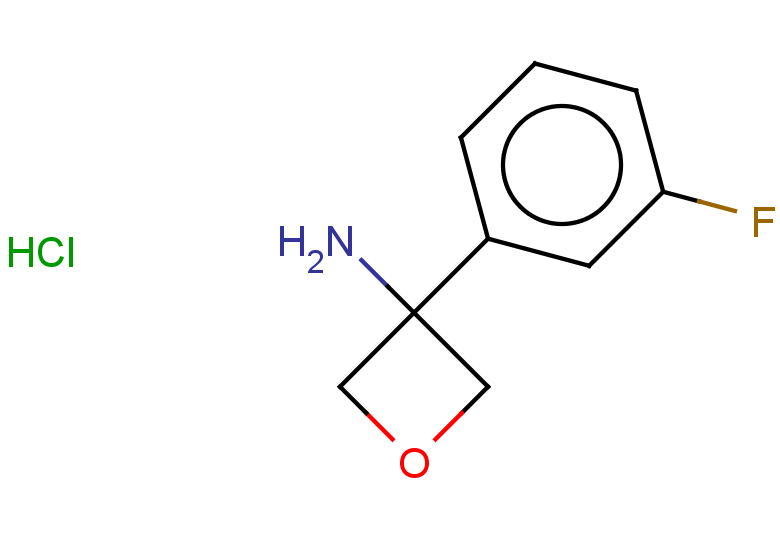 3-(3-fluorophenyl)oxetan-3-amine hydrochloride