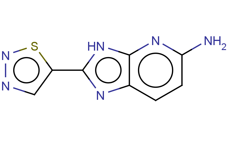 2-(1,2,3-thiadiazol-5-yl)-3H-imidazo[4,5-b]pyridin-5-amine