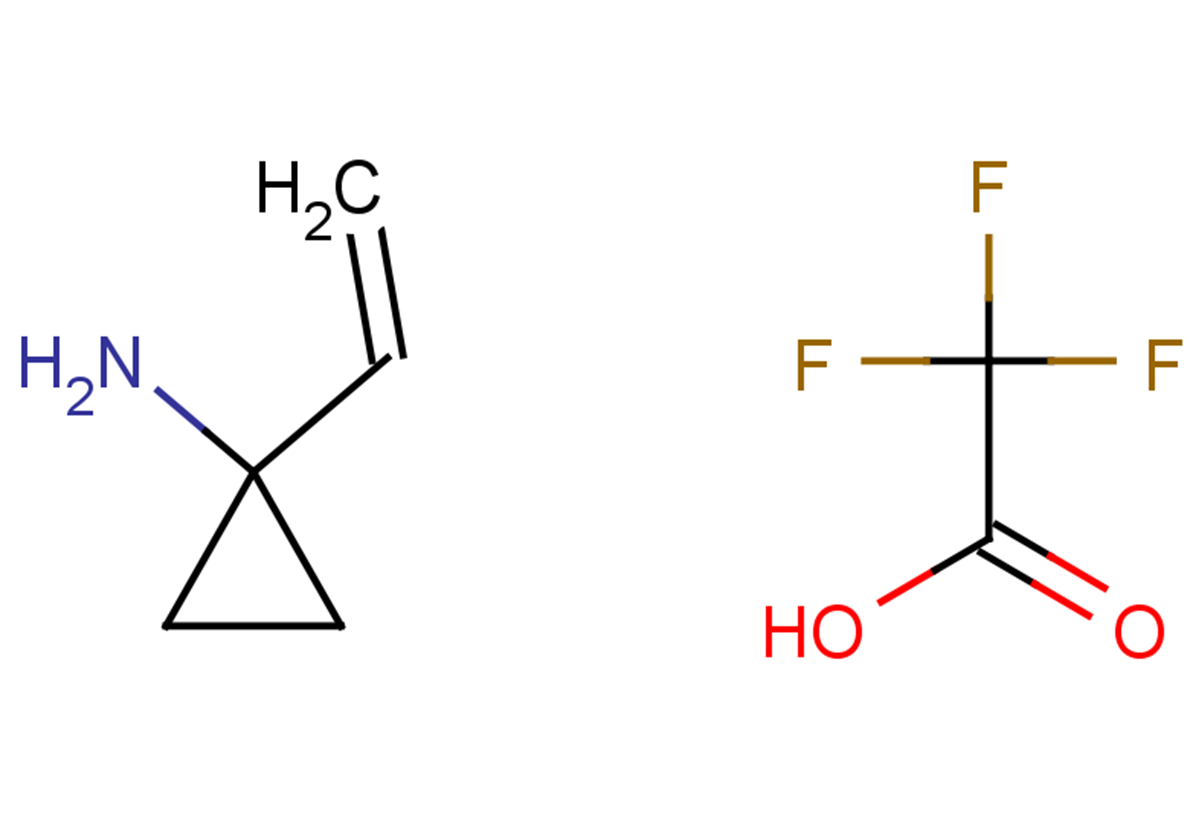 1-ethenylcyclopropan-1-amine, trifluoroacetic acid