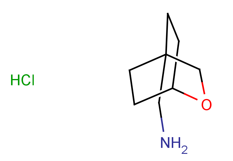 1-{2-oxabicyclo[2.2.2]octan-4-yl}methanamine hydrochloride
