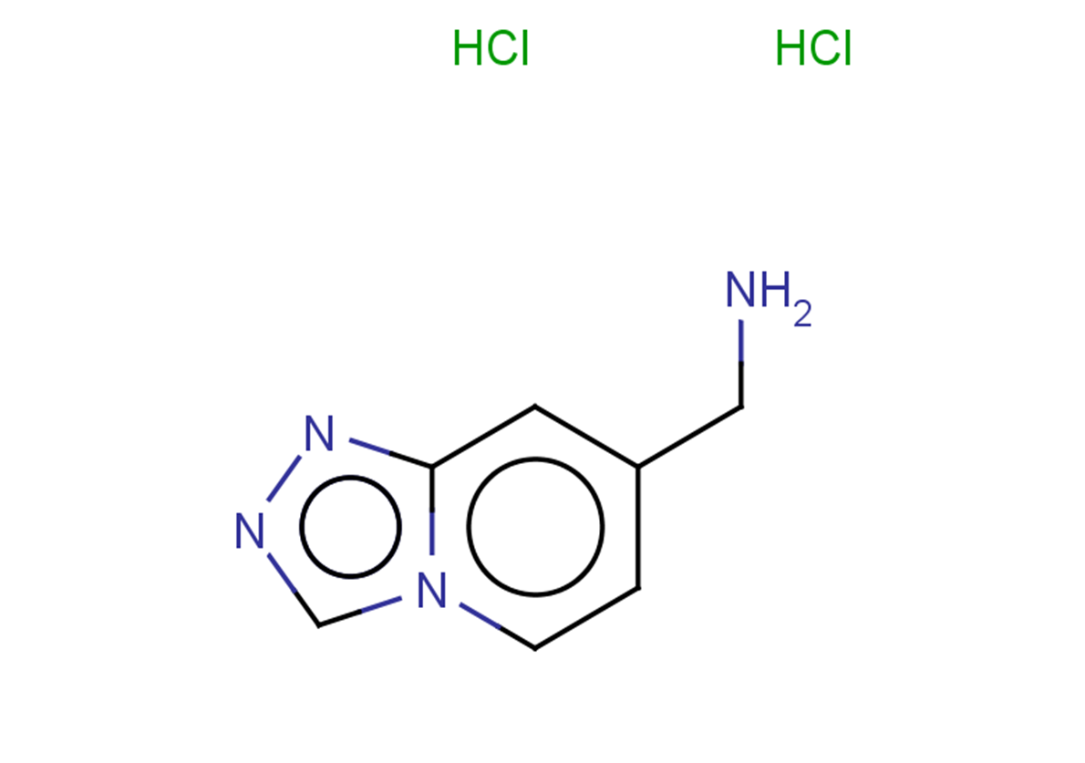 1-{[1,2,4]triazolo[4,3-a]pyridin-7-yl}methanamine dihydrochloride