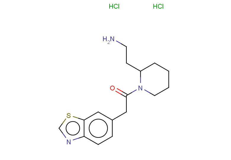 1-[2-(2-aminoethyl)piperidin-1-yl]-2-(1,3-benzothiazol-6-yl)ethan-1-one dihydrochloride