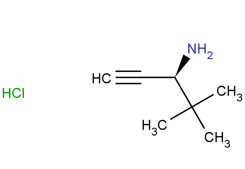 (3S)-4,4-dimethylpent-1-yn-3-amine hydrochloride