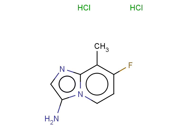 7-fluoro-8-methylimidazo[1,2-a]pyridin-3-amine dihydrochloride