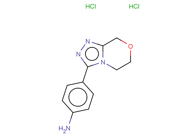 4-{5H,6H,8H-[1,2,4]triazolo[3,4-c][1,4]oxazin-3-yl}aniline dihydrochloride