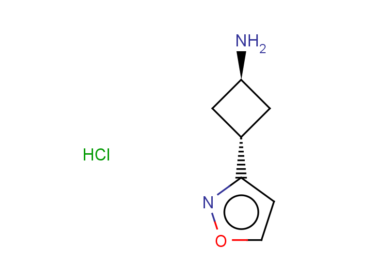 rac-(1r,3r)-3-(1,2-oxazol-3-yl)cyclobutan-1-amine hydrochloride, trans