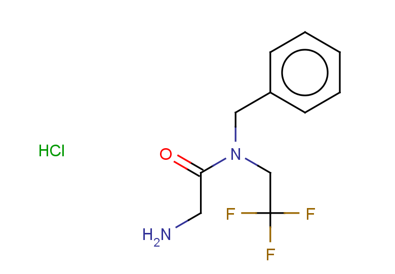 2-amino-N-benzyl-N-(2,2,2-trifluoroethyl)acetamide hydrochloride