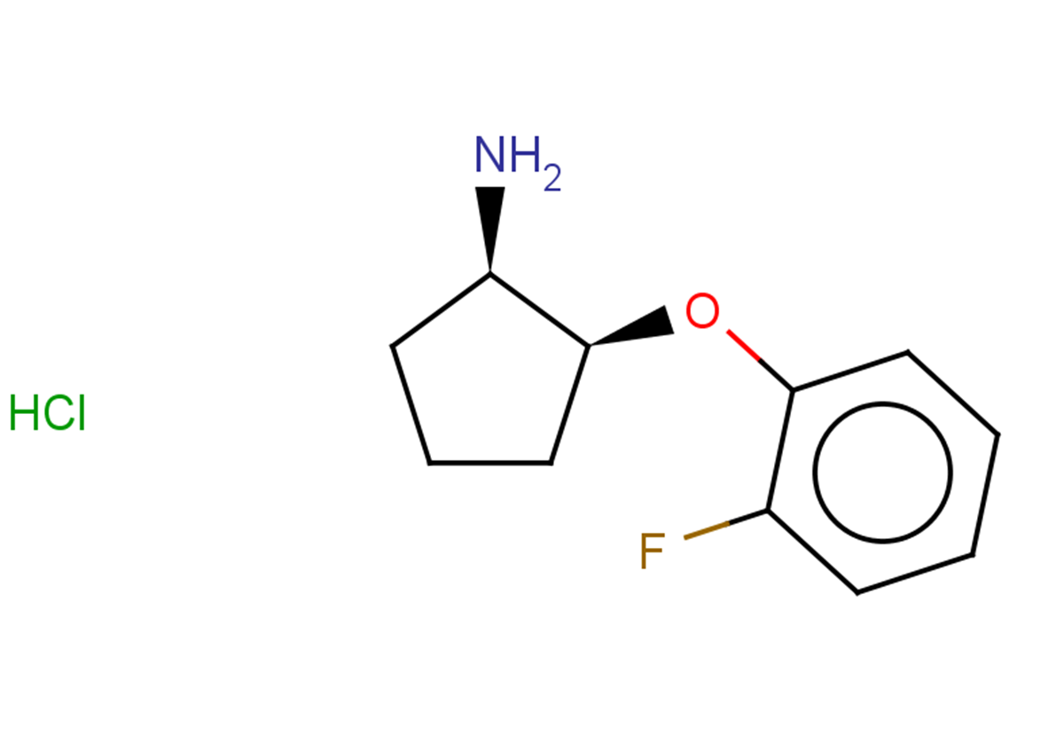 rac-(1R,2S)-2-(2-fluorophenoxy)cyclopentan-1-amine hydrochloride, cis