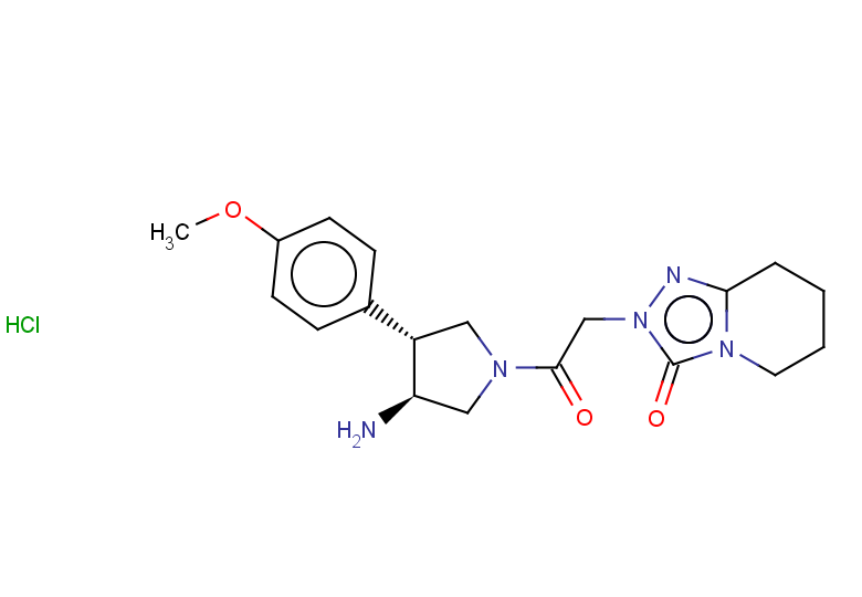 rac-2-{2-[(3R,4S)-3-amino-4-(4-methoxyphenyl)pyrrolidin-1-yl]-2-oxoethyl}-2H,3H,5H,6H,7H,8H-[1,2,4]triazolo[4,3-a]pyridin-3-one hydrochloride, trans