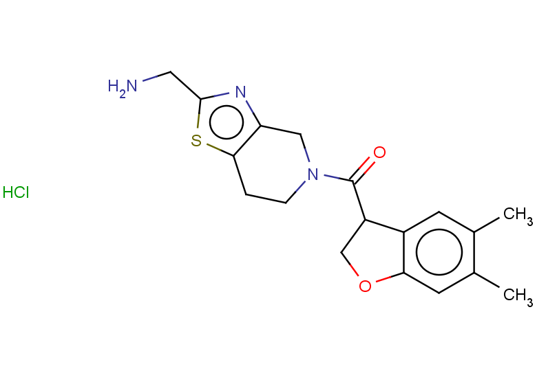 1-[5-(5,6-dimethyl-2,3-dihydro-1-benzofuran-3-carbonyl)-4H,5H,6H,7H-[1,3]thiazolo[4,5-c]pyridin-2-yl]methanamine hydrochloride