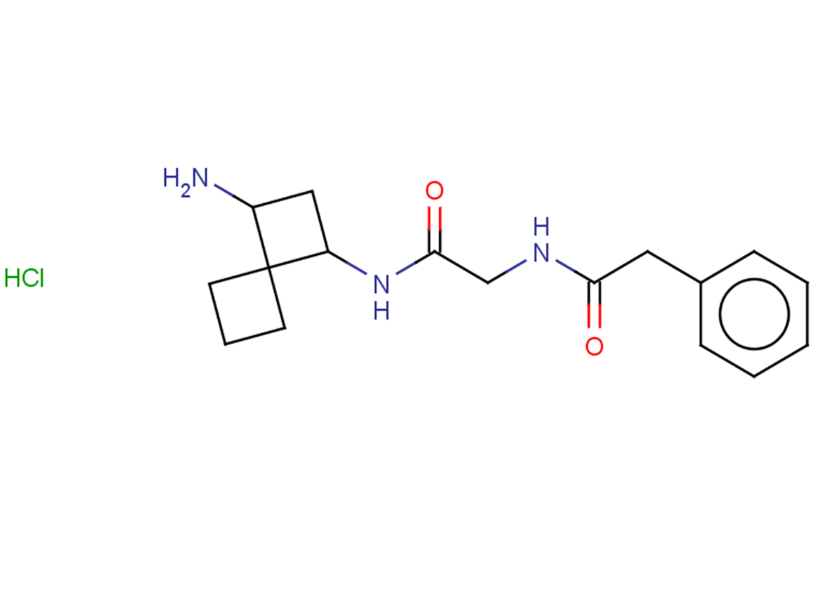 N-[({3-aminospiro[3.3]heptan-1-yl}carbamoyl)methyl]-2-phenylacetamide hydrochloride