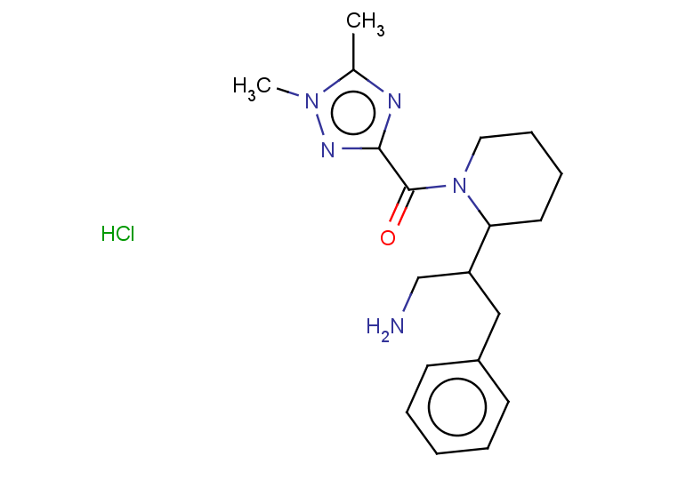 2-[1-(1,5-dimethyl-1H-1,2,4-triazole-3-carbonyl)piperidin-2-yl]-3-phenylpropan-1-amine hydrochloride