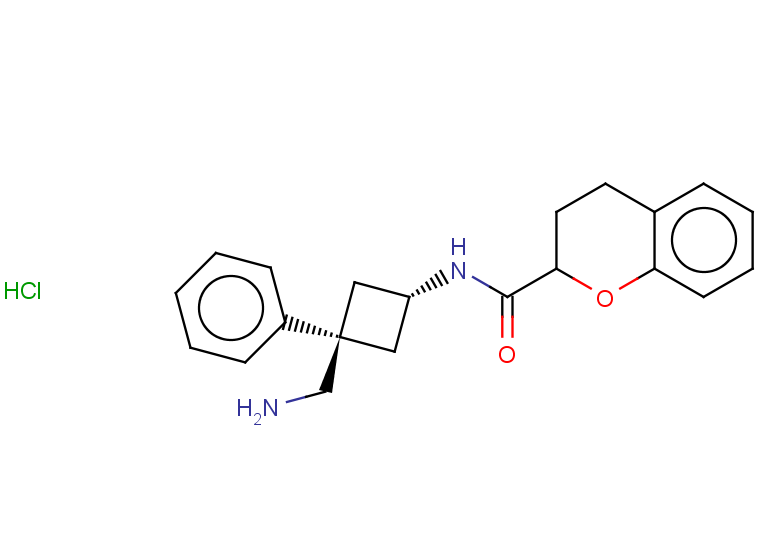 rac-N-[(1r,3r)-3-(aminomethyl)-3-phenylcyclobutyl]-3,4-dihydro-2H-1-benzopyran-2-carboxamide hydrochloride