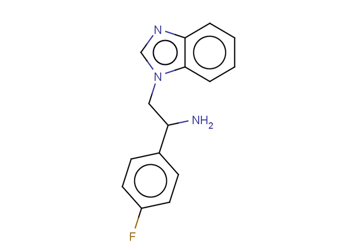 2-(1H-1,3-benzodiazol-1-yl)-1-(4-fluorophenyl)ethan-1-amine