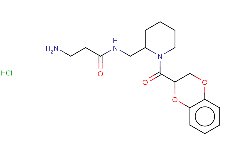 3-amino-N-{[1-(2,3-dihydro-1,4-benzodioxine-2-carbonyl)piperidin-2-yl]methyl}propanamide hydrochloride