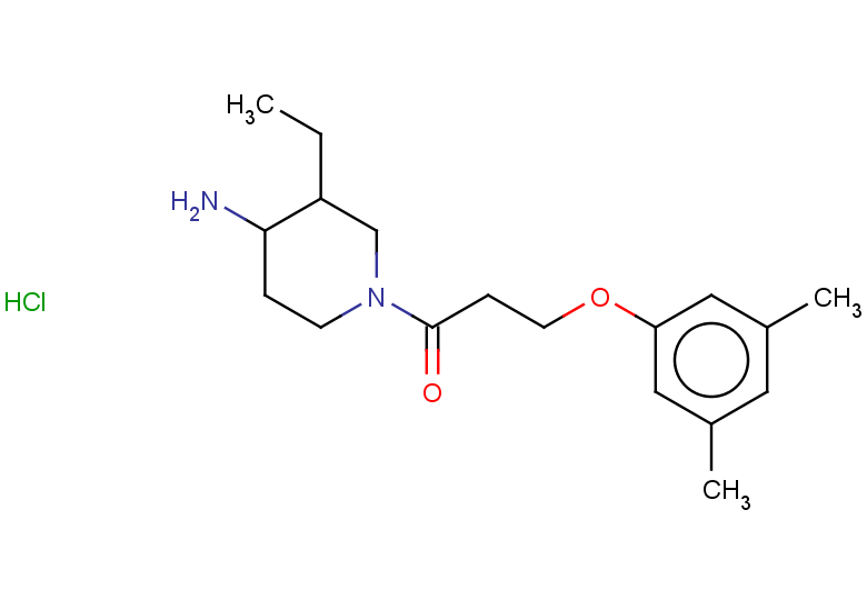 1-(4-amino-3-ethylpiperidin-1-yl)-3-(3,5-dimethylphenoxy)propan-1-one hydrochloride