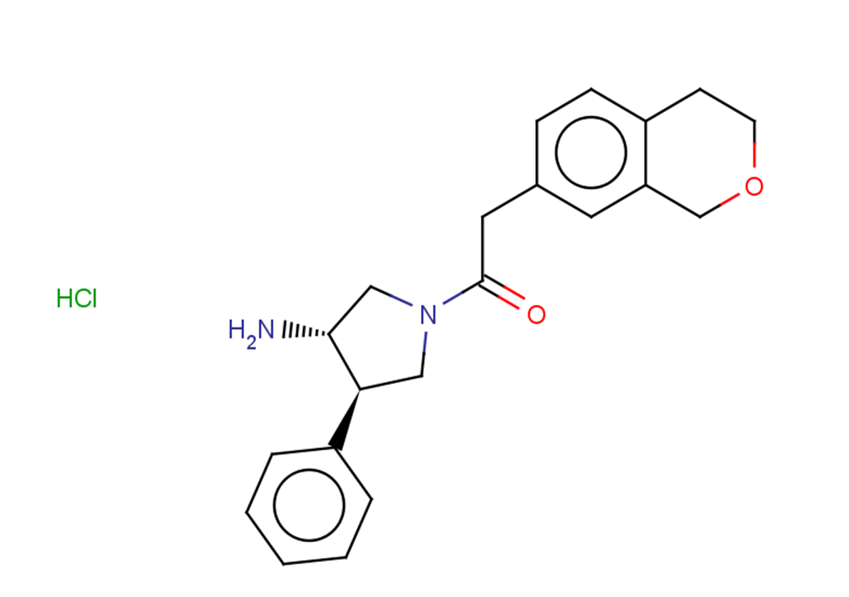 rac-1-[(3R,4S)-3-amino-4-phenylpyrrolidin-1-yl]-2-(3,4-dihydro-1H-2-benzopyran-7-yl)ethan-1-one hydrochloride