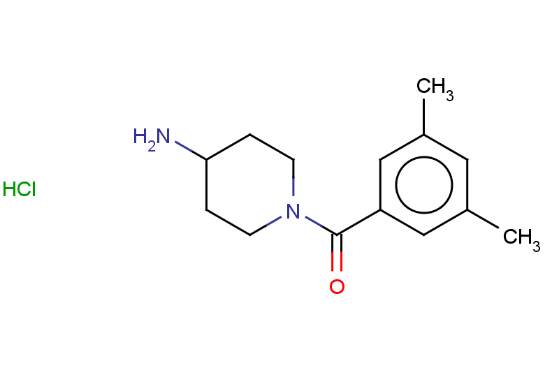 1-(3,5-dimethylbenzoyl)piperidin-4-amine hydrochloride