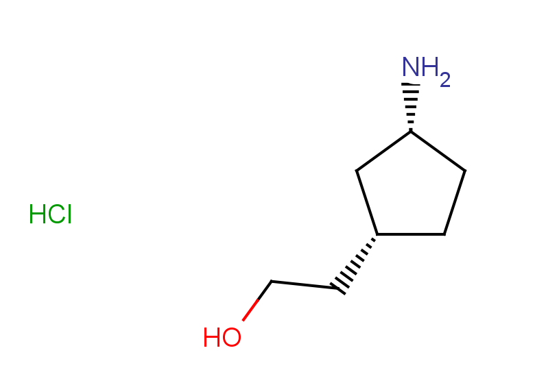 rac-2-[(1R,3S)-3-aminocyclopentyl]ethan-1-ol hydrochloride, cis