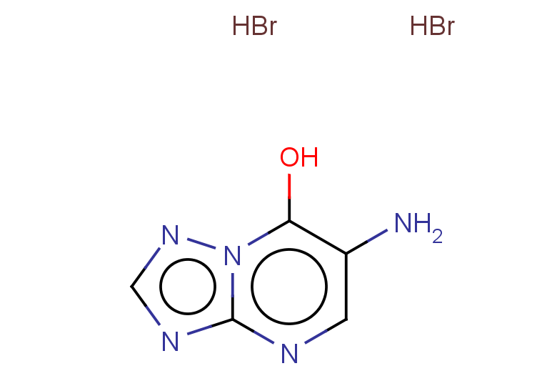 6-amino-[1,2,4]triazolo[1,5-a]pyrimidin-7-ol dihydrobromide