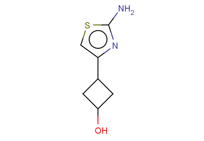 3-(2-amino-1,3-thiazol-4-yl)cyclobutan-1-ol, Mixture of diastereomers