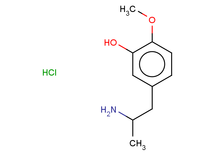 5-(2-aminopropyl)-2-methoxyphenol hydrochloride
