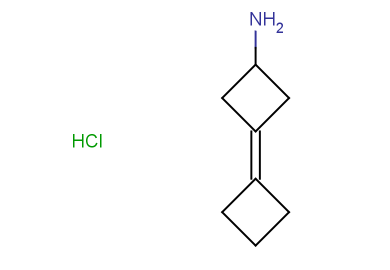 3-cyclobutylidenecyclobutan-1-amine hydrochloride