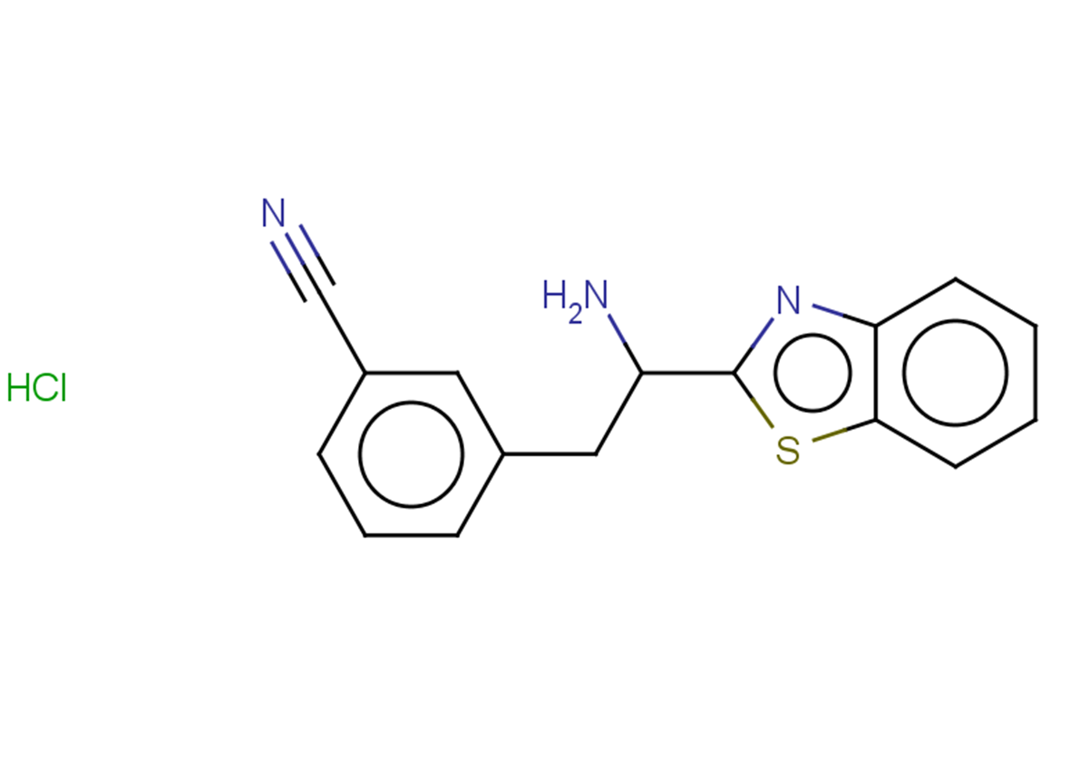 3-[2-amino-2-(1,3-benzothiazol-2-yl)ethyl]benzonitrile hydrochloride