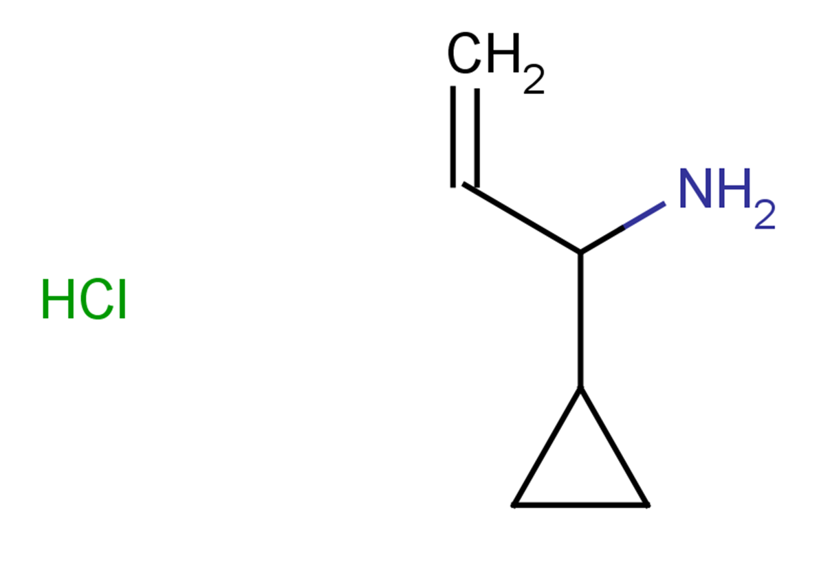 1-cyclopropylprop-2-en-1-amine hydrochloride