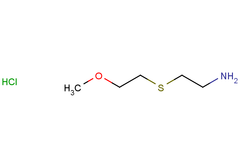 1-[(2-aminoethyl)sulfanyl]-2-methoxyethane hydrochloride