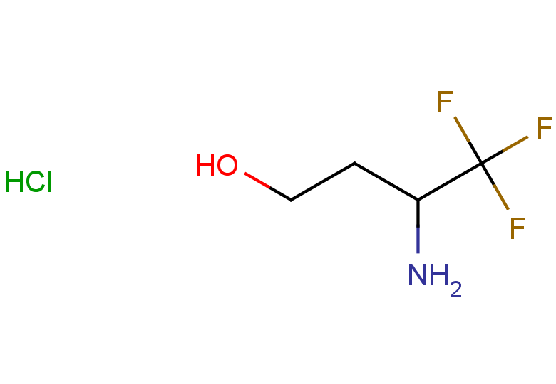 3-amino-4,4,4-trifluorobutan-1-ol hydrochloride