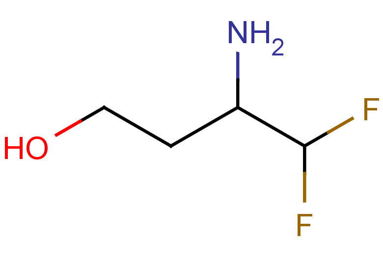 3-amino-4,4-difluorobutan-1-ol
