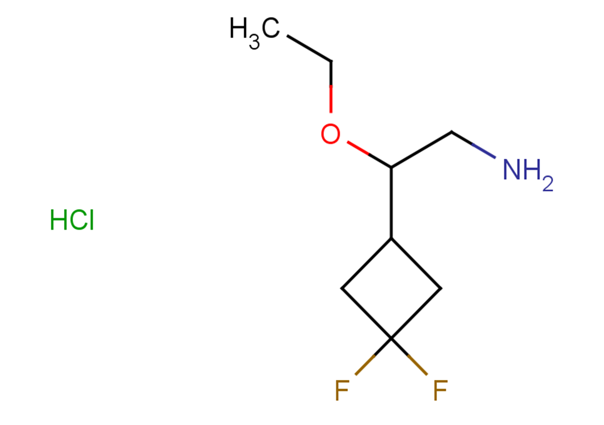 2-(3,3-difluorocyclobutyl)-2-ethoxyethan-1-amine hydrochloride