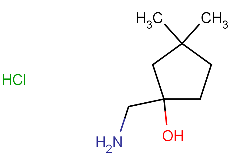 1-(aminomethyl)-3,3-dimethylcyclopentan-1-ol hydrochloride