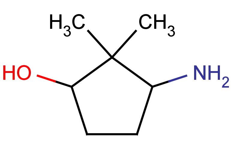 3-amino-2,2-dimethylcyclopentan-1-ol