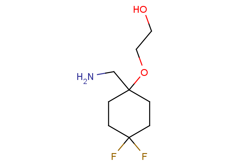 2-{[1-(aminomethyl)-4,4-difluorocyclohexyl]oxy}ethan-1-ol