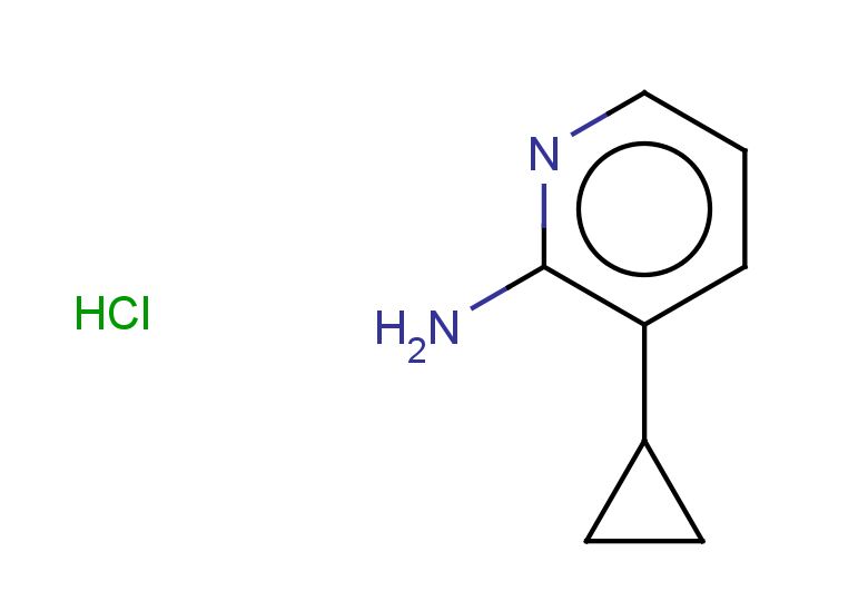 3-cyclopropylpyridin-2-amine hydrochloride
