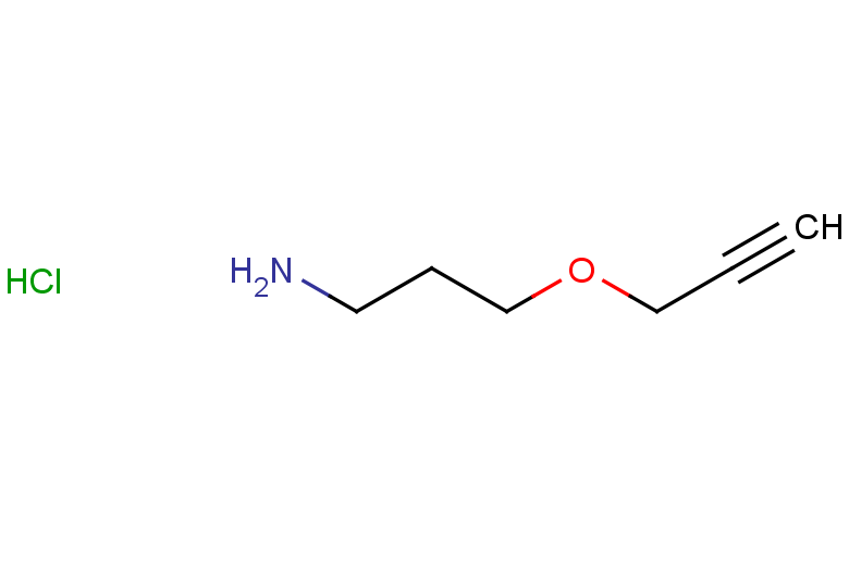 3-(prop-2-yn-1-yloxy)propan-1-amine hydrochloride